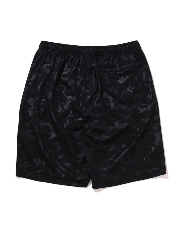 Bermudas Bape Soccer Game Hombre Negros | 146978-EQJ