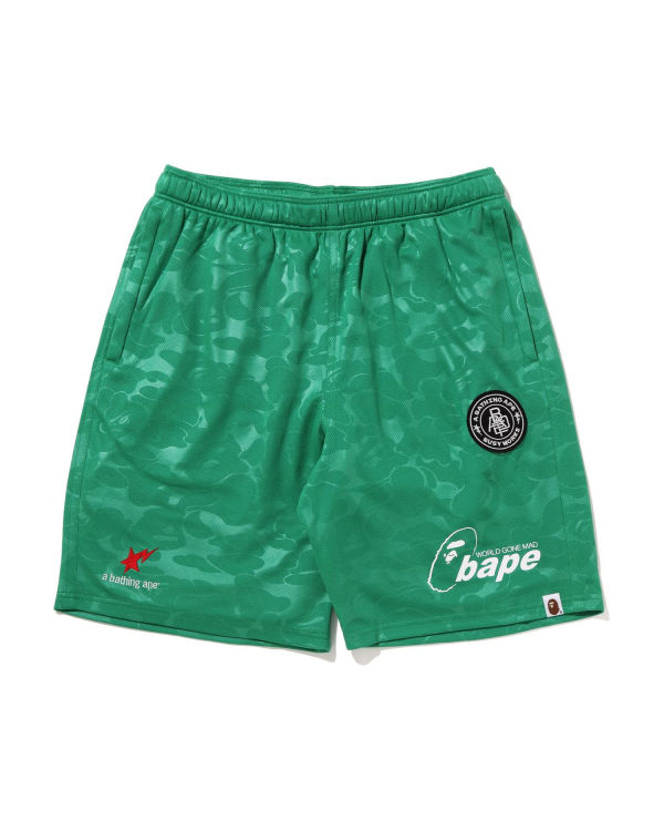 Bermudas Bape Soccer Game Hombre Verde Menta | 067342-YXC