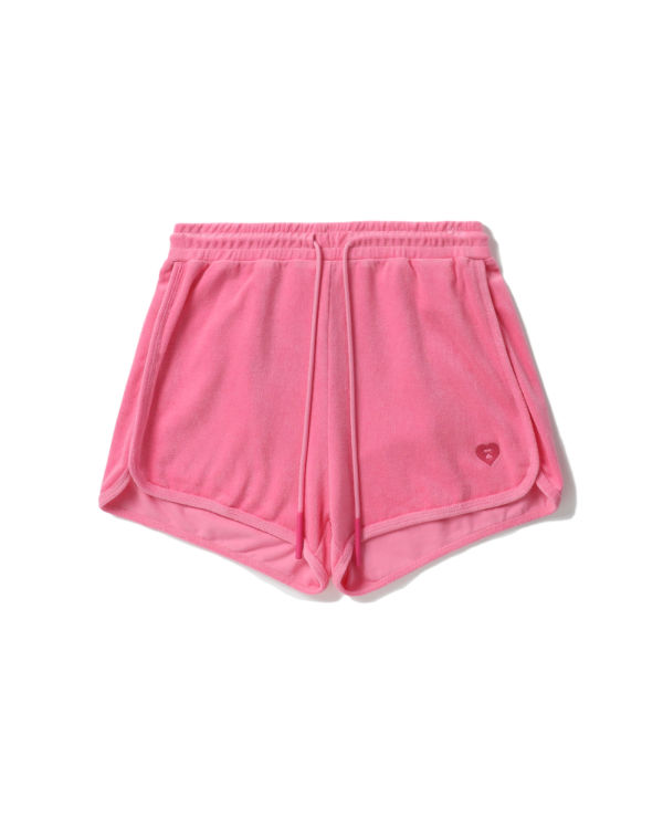 Bermudas Bape Towelling track Mujer Rosas | 724695-BOE