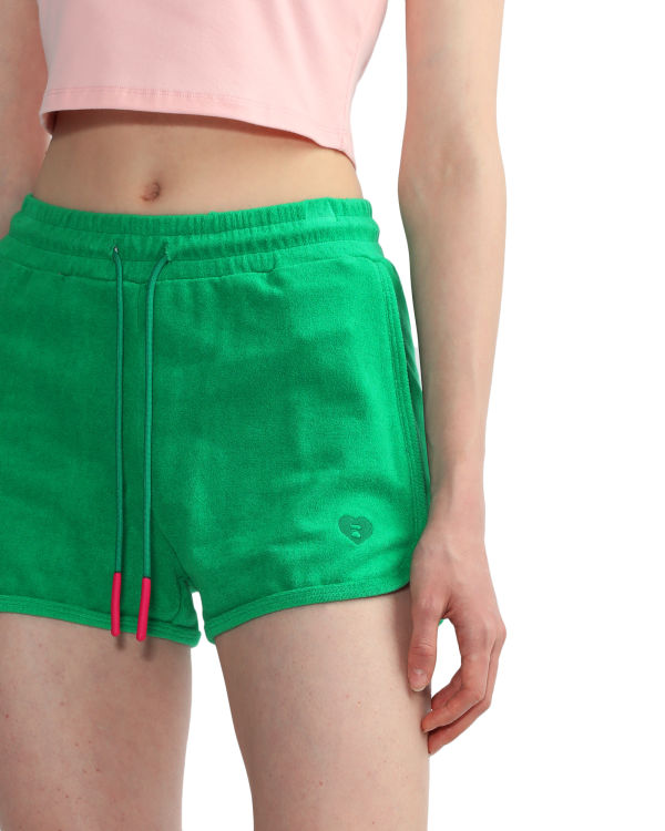 Bermudas Bape Towelling track Mujer Turquesa | 960571-THI