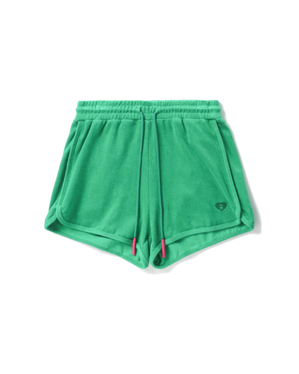 Bermudas Bape Towelling track Mujer Turquesa | 960571-THI