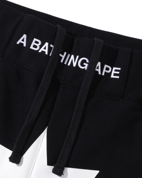 Bermudas Bape Twinsta Hombre Negros | 460297-FWT