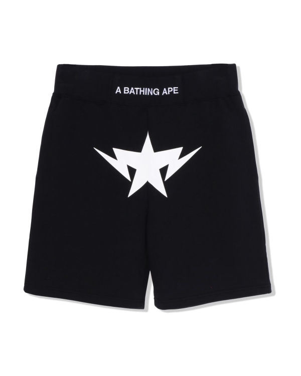 Bermudas Bape Twinsta Hombre Negros | 460297-FWT