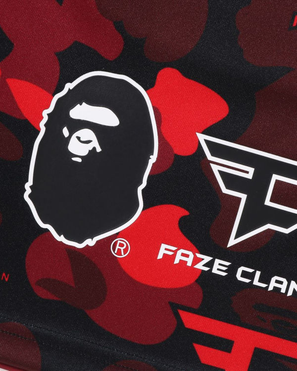 Bermudas Bape X Faze Clan Game Niños Rojos Claro | 261579-NIZ