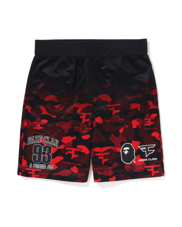 Bermudas Bape X Faze Clan Game Niños Rojos Claro | 261579-NIZ