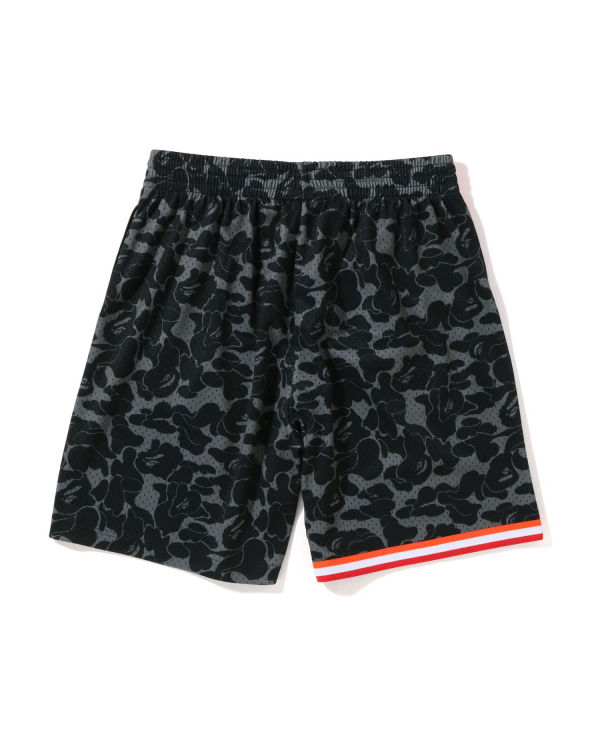 Bermudas Bape X M&N Miami Heat Jersey Hombre Negros | 850643-RTI