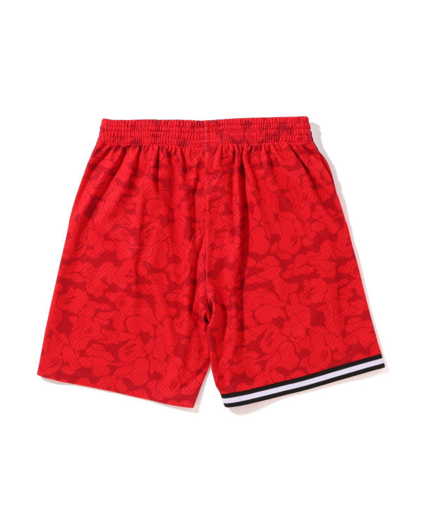 Bermudas Bape X M&N Miami Heat Jersey Hombre Rojos Claro | 932157-QTB