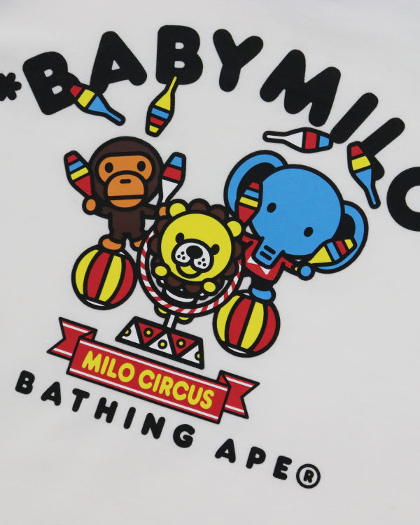 Bodysuit Bape Milo Circus L/S romper Niños Azules | 376845-XJT