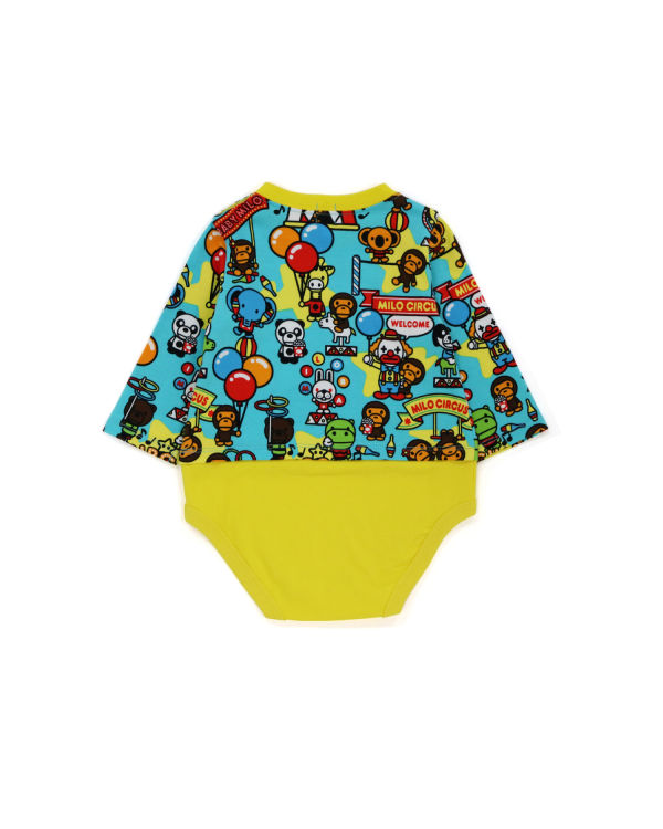 Bodysuit Bape Milo Circus Niños Amarillos | 872946-NIM