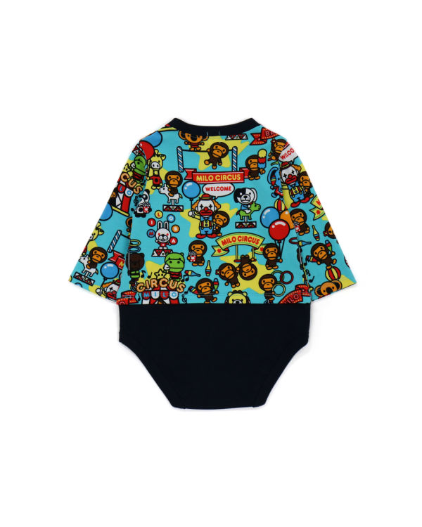 Bodysuit Bape Milo Circus Niños Azules | 126357-PBY