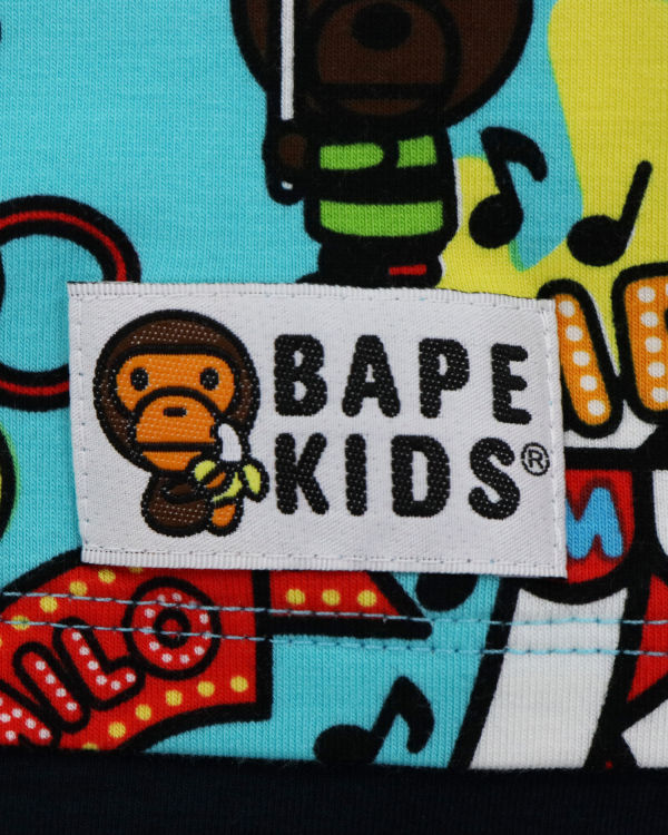 Bodysuit Bape Milo Circus Niños Azules | 126357-PBY