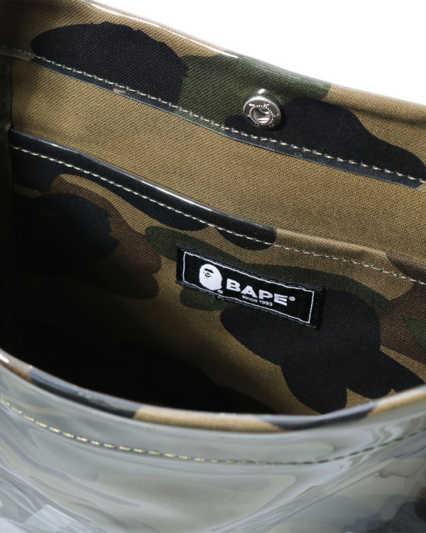 Bolsa De Hombro Bape 1st Camo Hombre Verdes | 186529-LIY