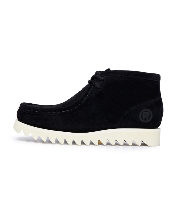 Botas Bape Gamuza Manhunt M2 Hombre Negros | 105694-YPR