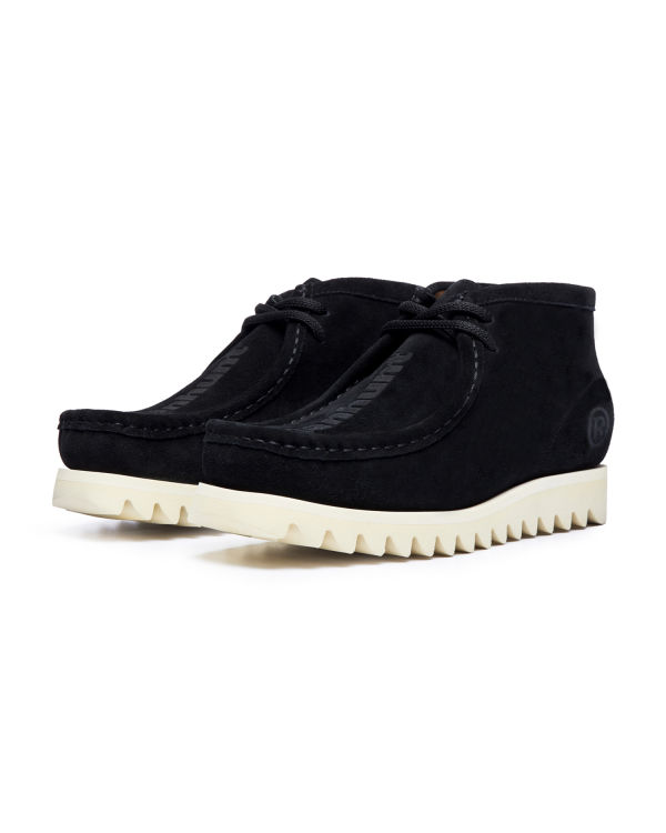 Botas Bape Gamuza Manhunt M2 Hombre Negros | 105694-YPR