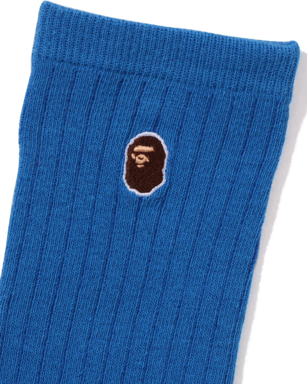 Calcetines Bape Ape Head One Point Mujer Azul Rey Azules | 846372-SGP