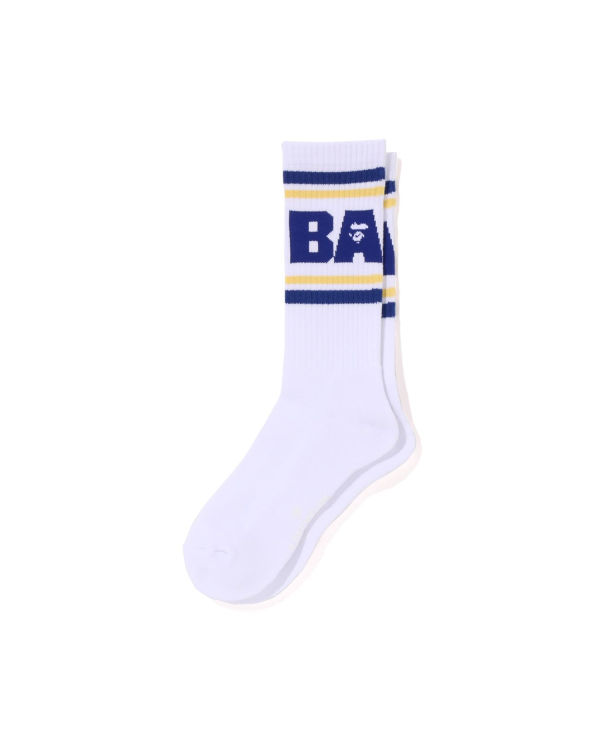 Calcetines Bape Line Hombre Azules | 376125-ETV