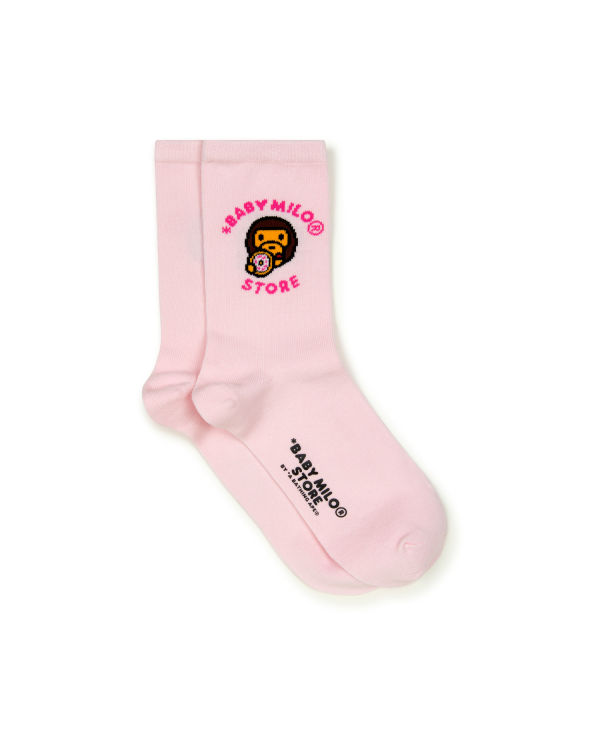 Calcetines Bape Milo Mujer Rosas | 524713-OQI