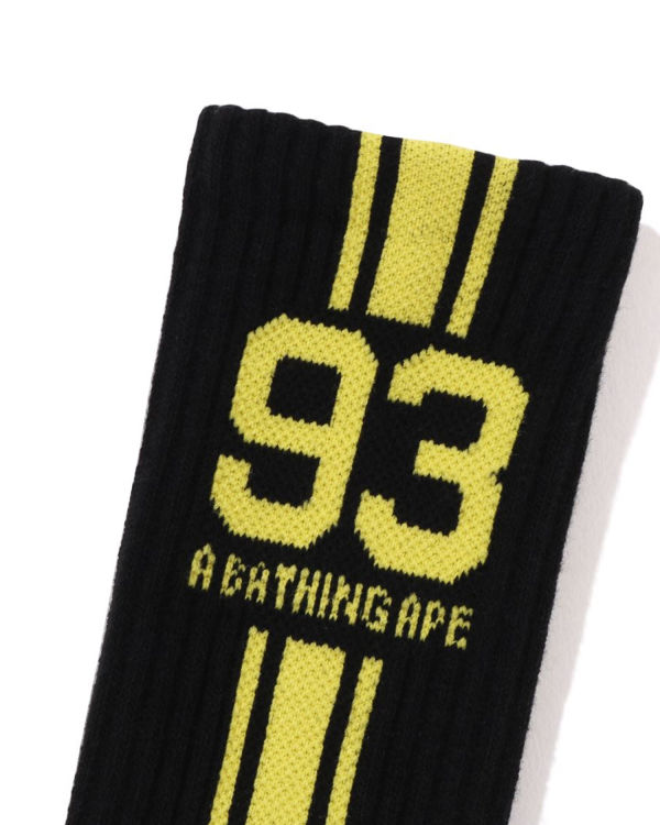 Calcetines Bape Sports Hombre Negros | 865741-FTO