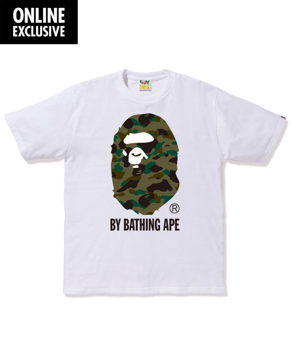 Camiseta Bape 1st Camo By Bathing Ape Hombre Blancos | 158264-PUY