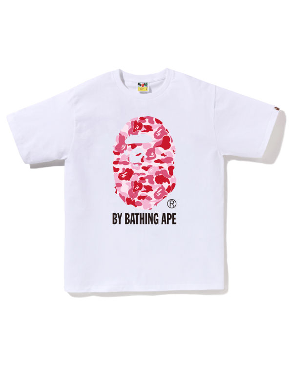 Camiseta Bape ABC Camo By Bathing Ape Hombre Blancos | 153690-EDW