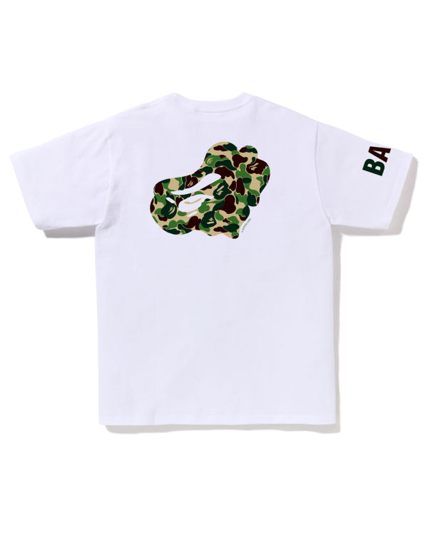 Camiseta Bape ABC Camo Hombre Blancos | 804621-ULG