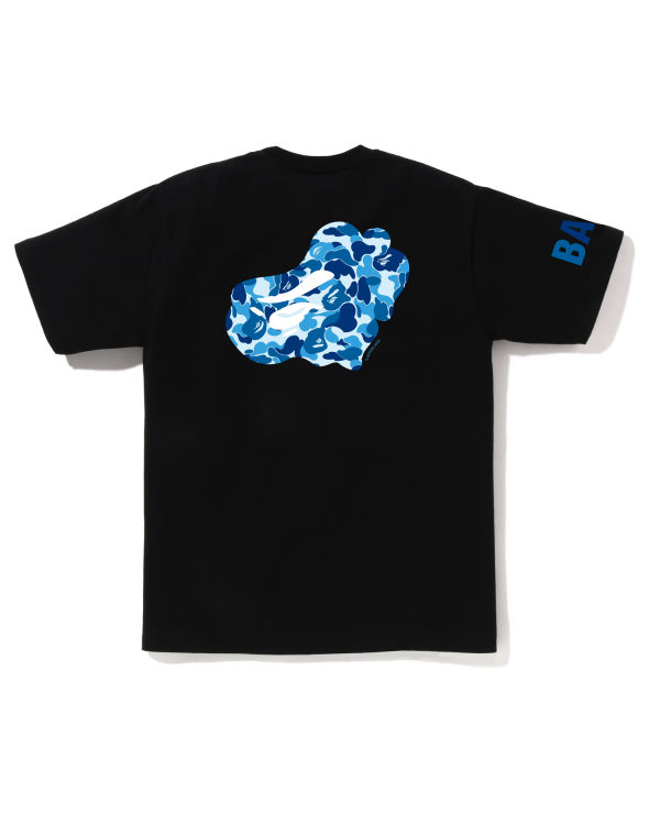 Camiseta Bape ABC Camo Hombre Negros | 987142-GXM