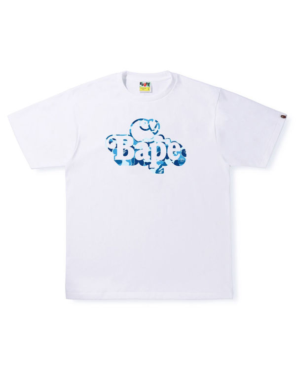 Camiseta Bape ABC Camo Milo On Hombre Blancos | 782594-TWE