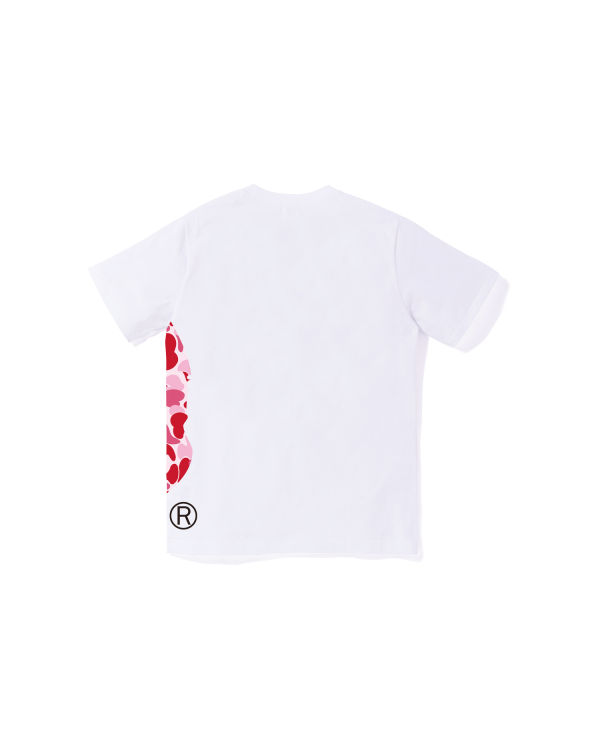 Camiseta Bape ABC Camo Side Big Ape Head Jr Niños Blancos | 539807-XMI