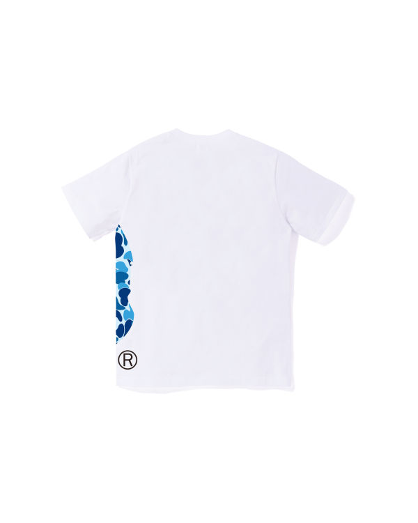 Camiseta Bape ABC Camo Side Big Ape Head Jr Niños Blancos | 814367-PMI