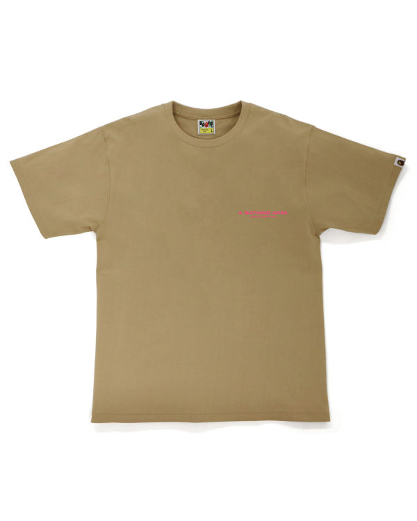 Camiseta Bape A Bathing Ape Line Camo Hombre Beige | 842579-BWJ