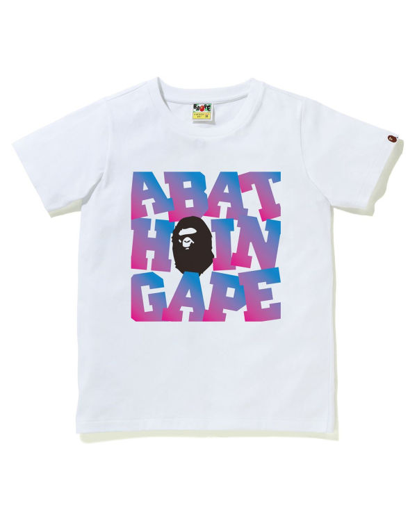 Camiseta Bape A Bathing Ape Mujer Blancos | 972183-YJH