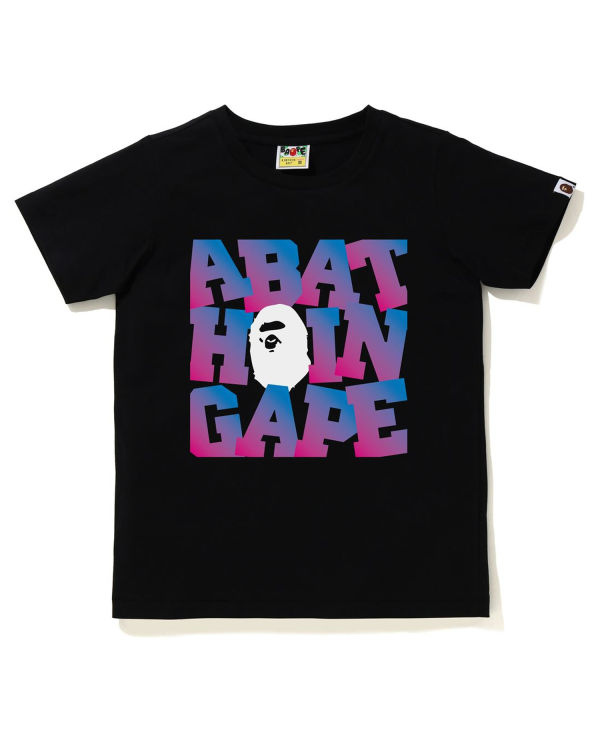 Camiseta Bape A Bathing Ape Mujer Negros | 564123-AXB