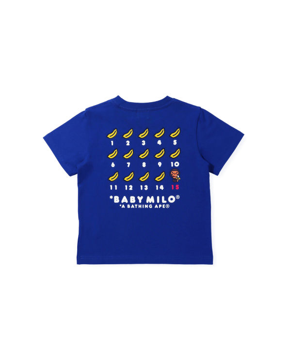 Camiseta Bape BK15TH Anniversay Milo Niños Azules | 468357-RBQ