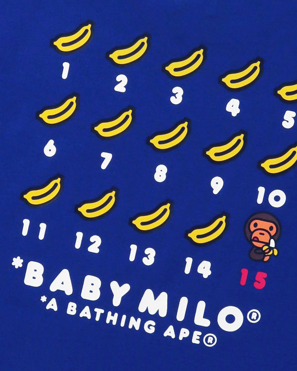 Camiseta Bape BK15TH Anniversay Milo Niños Azules | 468357-RBQ