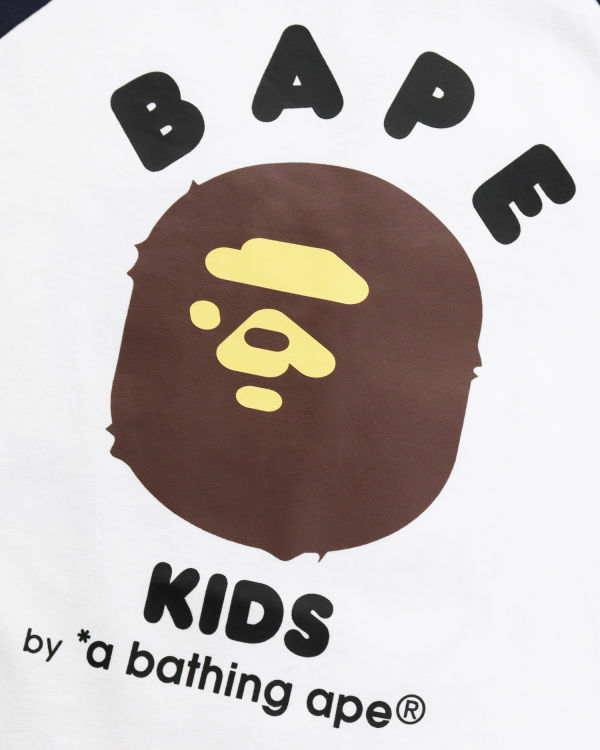 Camiseta Bape BK15th Anniversary Ape Head Niños Blancos | 074681-LOV