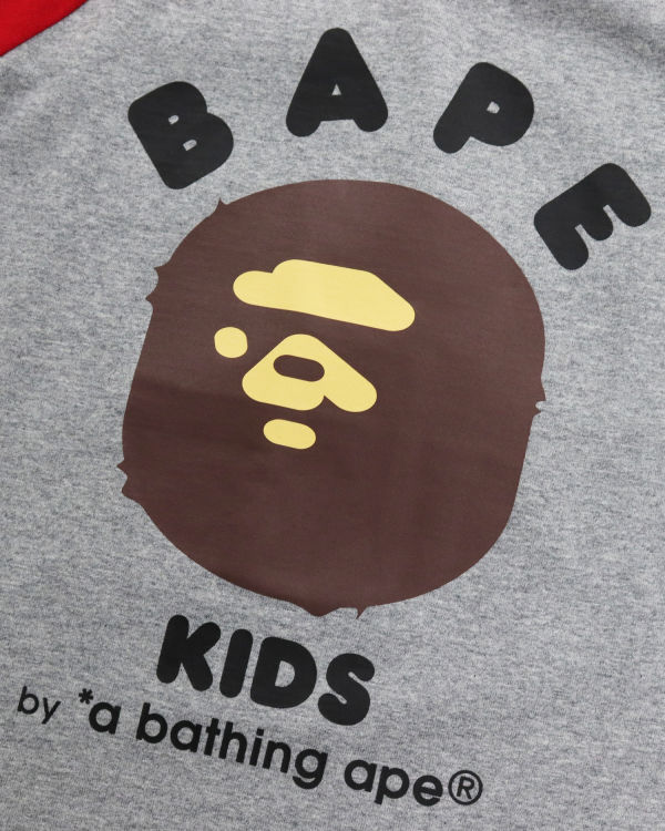 Camiseta Bape BK15th Anniversary Ape Head Niños Grises | 396021-DNF