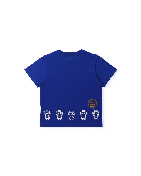 Camiseta Bape BK15th Anniversary Milo Niños Azules | 903472-KIV