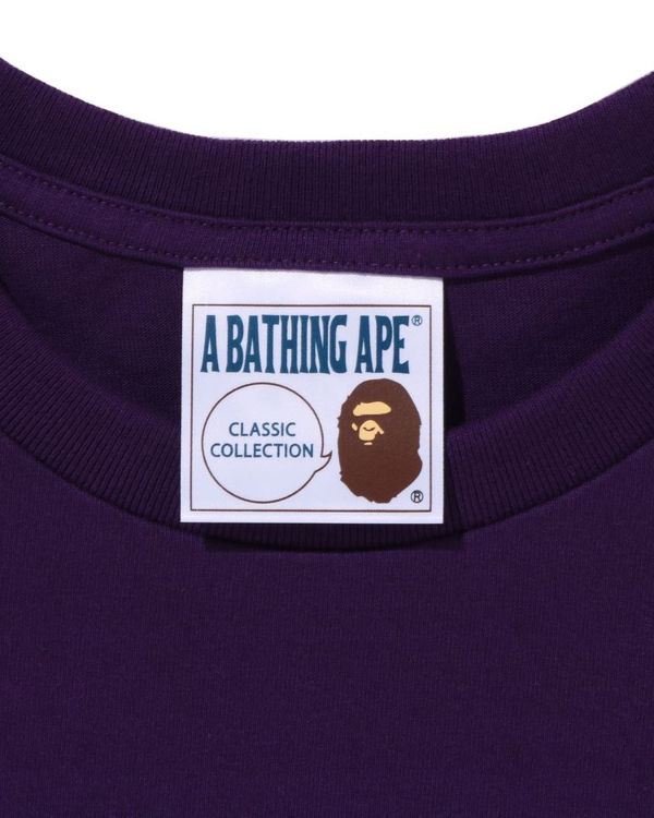 Camiseta Bape Bathing Ape Hombre Morados | 316079-KBZ