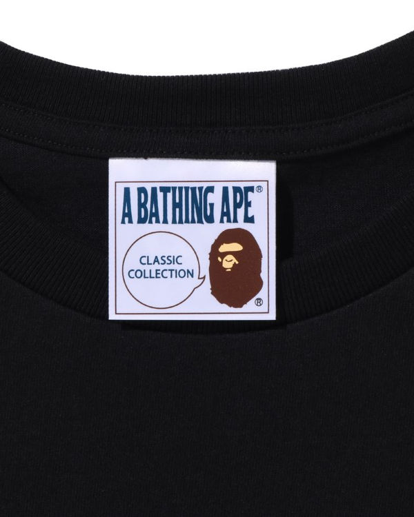 Camiseta Bape Bathing Ape Hombre Negros | 506487-CZX