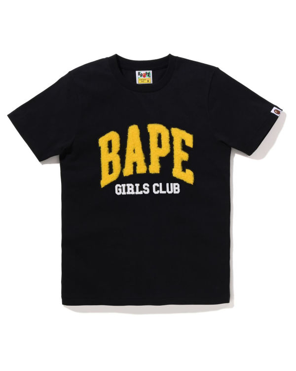 Camiseta Bape Boa Fleece Girls Mujer Negros | 897620-MPK