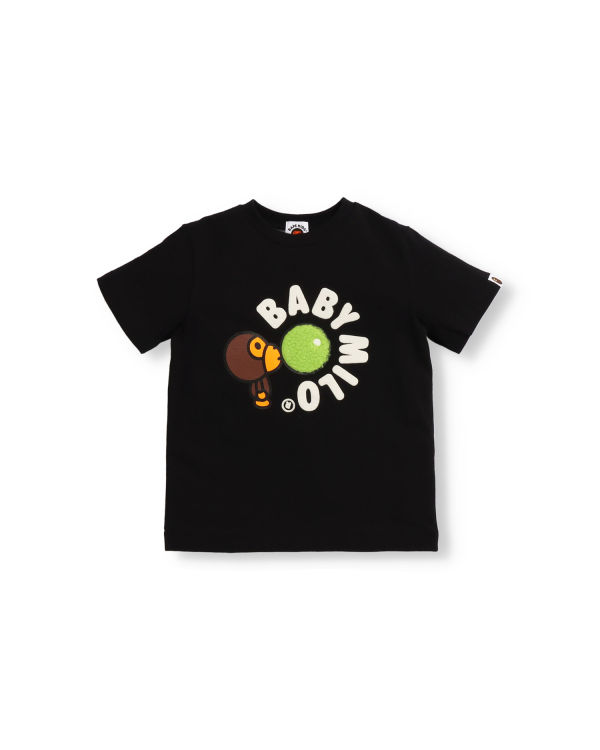 Camiseta Bape Boa Fleece Milo Gum Niños Negros | 439681-WNR