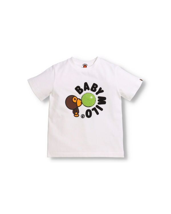 Camiseta Bape Boa Fleece Milo Gum Niños Blancos | 728190-WNU