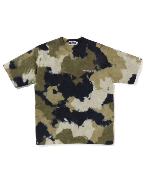 Camiseta Bape Chusen Relaxed Fit Hombre Verdes | 596473-UOB