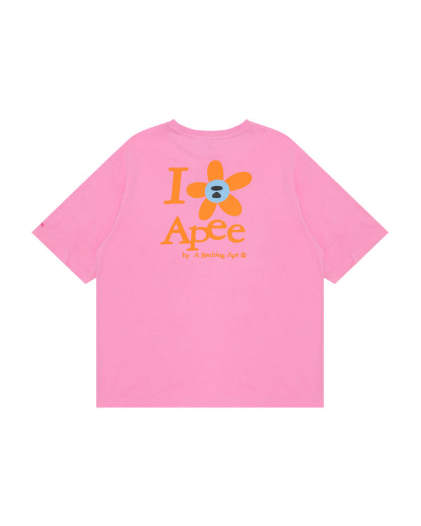 Camiseta Bape Classic Mujer Rosas | 470619-ROY