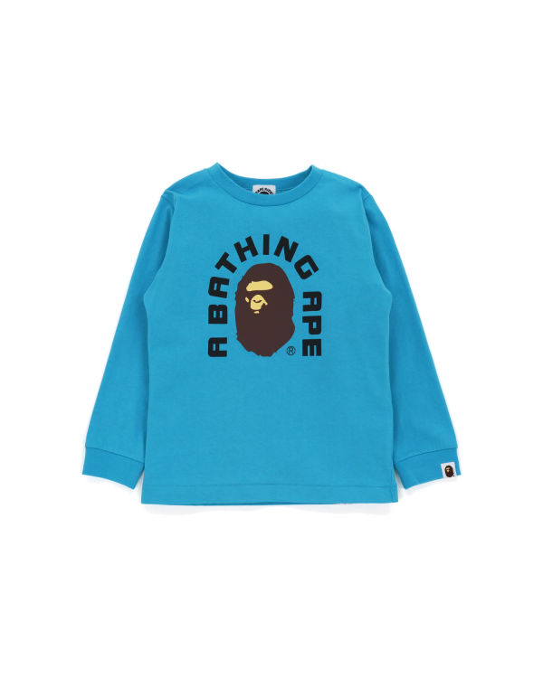 Camiseta Bape College 2020 Niños Azules | 318472-ZDO