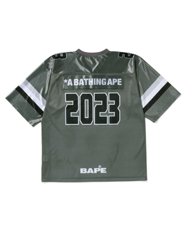 Camiseta Bape Football Jersey Hombre Grises | 617348-RTU