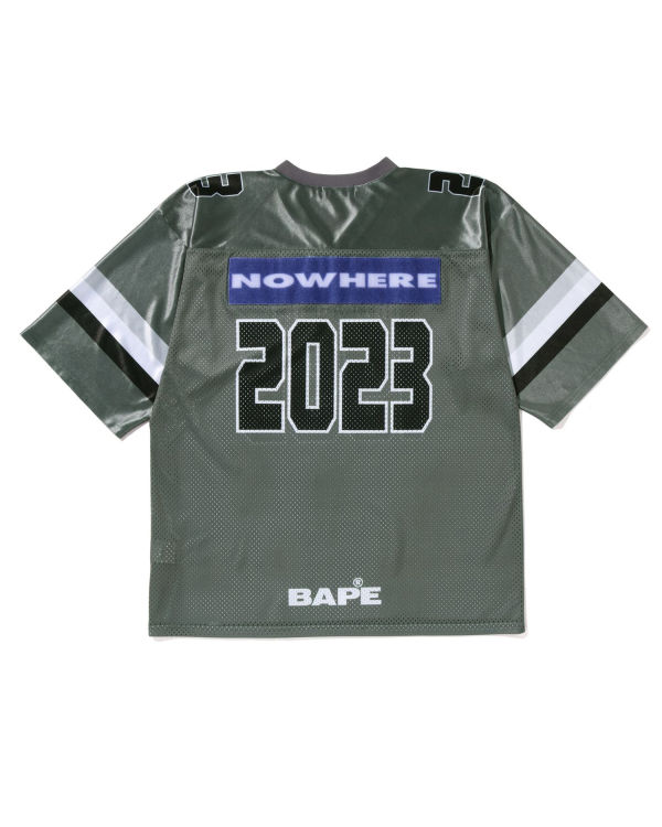 Camiseta Bape Football Jersey Hombre Grises | 617348-RTU