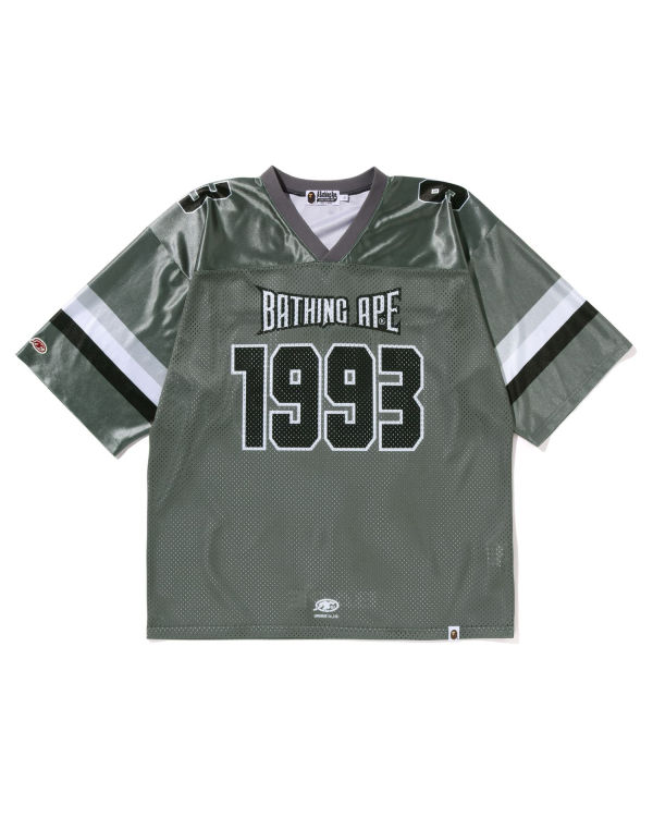 Camiseta Bape Football Jersey Hombre Grises | 617348-RTU