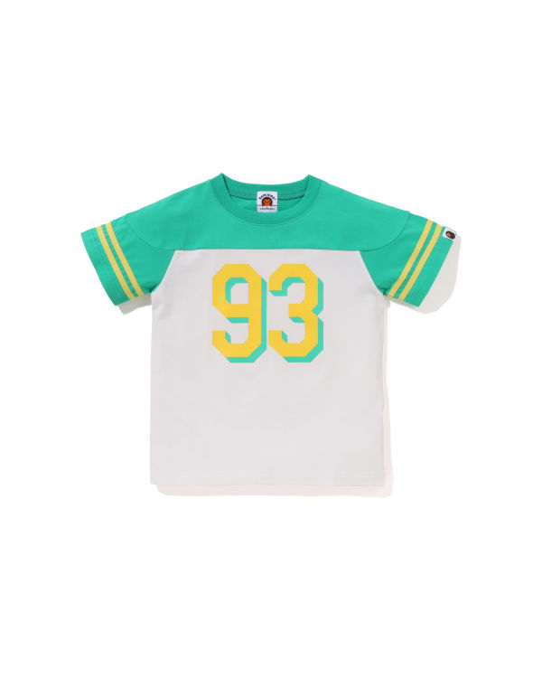 Camiseta Bape Football Niños Verdes Claro | 867912-HFP