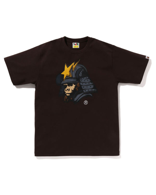 Camiseta Bape General Kabuto Hombre Marrom | 798025-UCN